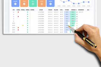 工作計劃跟進管理表免費下載
