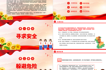 2023珍愛(ài)生命遠(yuǎn)離危險(xiǎn)PPT中小學(xué)生青少年反暴力侵害的策略主題班會(huì)課件