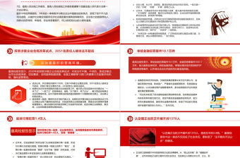 2023十組數據看司法為民的力度和溫度PPT精美簡潔堅持全面依法治國推進法治中國建設2023兩會專題課件