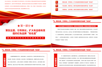 2023融媒體時(shí)代紅色文化傳播創(chuàng)新探析PPT大氣精美風(fēng)黨員干部學(xué)習(xí)教育專(zhuān)題黨課課件