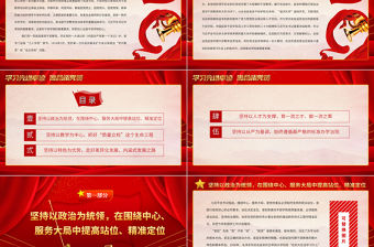 2023弘揚延安精神推動干部學院高質量發展PPT大氣精美風黨員干部學習教育專題黨課課件