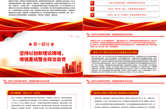 2023思政工作推動(dòng)“兩化”重組平穩(wěn)有序深度融合PPT黨建風(fēng)認(rèn)真學(xué)習(xí)宣傳貫徹黨的二十大精神專題黨課課件