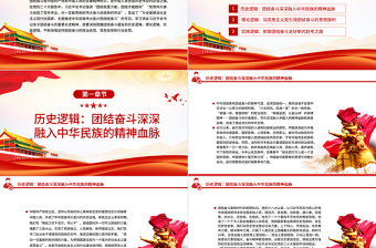 2023深刻把握?qǐng)F(tuán)結(jié)奮斗的歷史邏輯、理論邏輯、實(shí)踐邏輯PPT黨建風(fēng)認(rèn)真學(xué)習(xí)宣傳貫徹黨的二十大精神專題黨課課件