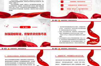 2023同圓共享中國夢PPT簡潔大氣新時(shí)代十年僑務(wù)工作成就綜述黨課課件