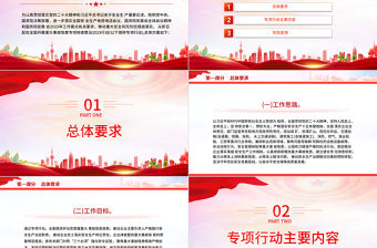 全國重大事故隱患專項排查整治2023行動總體方案PPT精美實用推動重大安全風險防控措施落實課件