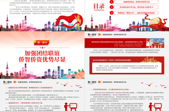 2023同圓共享中國夢(mèng)PPT精美黨建風(fēng)新時(shí)代十年僑務(wù)工作成就綜述專題黨課課件
