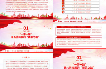 2023“一帶一路”倡議十周年的啟示PPT大氣精美風(fēng)黨員干部學(xué)習(xí)教育專題黨課課件