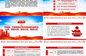 2023學(xué)思想強(qiáng)黨性重實(shí)踐建新功主題教育PPT精美黨建風(fēng)扎實(shí)抓好主題教育為奮進(jìn)新征程凝心聚力黨課課件模板