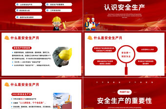 2023年安全生產月PPT商務風企業單位安全生產培訓安全生產管理課件模板下載