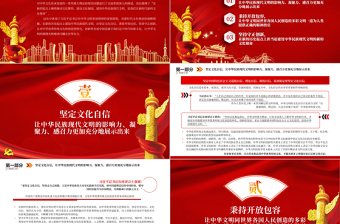 2023在新的歷史起點上建設中華民族現(xiàn)代文明PPT大氣精美風黨員干部學習教育專題黨課課件