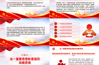 2023飽含戰(zhàn)略智慧的科學(xué)理論P(yáng)PT簡約大氣風(fēng)學(xué)深悟透習(xí)近平新時(shí)代中國特色社會(huì)主義思想之六專題黨課課件模板