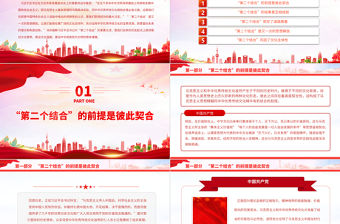 2023準(zhǔn)確理解和把握“第二個(gè)結(jié)合”的理論意蘊(yùn)與實(shí)踐要求PPT大氣精美風(fēng)黨員干部學(xué)習(xí)教育專題黨課課件