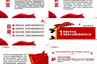 樹立和踐行正確政績觀引領高質(zhì)量發(fā)展走在前PPT全心全意為人民服務為民造福黨員學習黨課