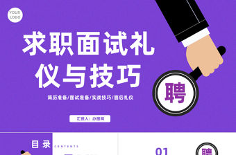 2023求職面試禮儀與技巧PPT簡(jiǎn)約商務(wù)風(fēng)監(jiān)理面試準(zhǔn)備實(shí)戰(zhàn)技巧培訓(xùn)課件模板下載