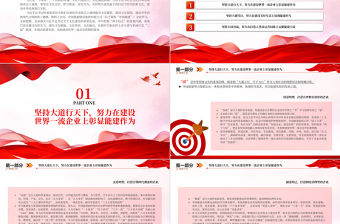 2023為建設(shè)世界一流企業(yè)提供強(qiáng)大文化支撐PPT大氣精美風(fēng)黨員干部學(xué)習(xí)教育專題黨課課件