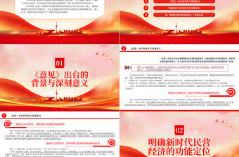 2023促進民營經濟發展壯大推進中國式現代化建設PPT深入學習貫徹《意見》專題黨課課件