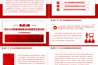 2023深入推進(jìn)質(zhì)量強(qiáng)國建設(shè)PPT大氣精美風(fēng)黨員干部學(xué)習(xí)《質(zhì)量強(qiáng)國建設(shè)綱要》專題黨課課件