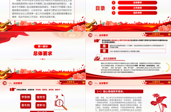 某市第二批主題教育實施方案PPT學習貫徹習近平新時代中國特色社會主義主題教育工作模板