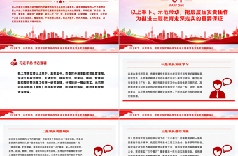凝心鑄魂強根基聚力提質(zhì)添動力PPT學習貫徹習近平新時代中國特色社會主義思想主題教育階段性總結(jié)模板