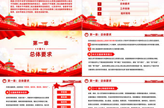 2023第二批主題教育實施方案PPT紅色黨政風學習貫徹新時代中國特色社會主義思想主題教育工作課件模板下載