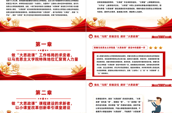 強(qiáng)化馬院職能定位建好大思政課PPT紅色簡潔加強(qiáng)新時(shí)代馬克思主義學(xué)院建設(shè)為黨育人為國育才課件
