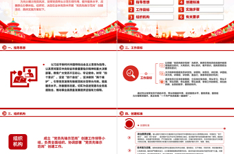 黨員先鋒示范崗創(chuàng)建活動(dòng)方案PPT紅色大氣黨員先鋒崗工作目標(biāo)及創(chuàng)建標(biāo)準(zhǔn)課件