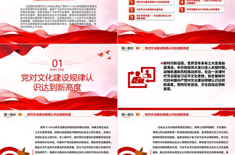 2023勇擔新時代文化使命ppt精美簡潔學習貫徹習近平文化思想黨員主題教育黨課課件