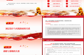 2023推進中國式現(xiàn)代化需要處理好若干重大關(guān)系PPT大氣精美風(fēng)黨員干部學(xué)習(xí)教育專題黨課課件