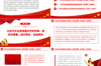 2023新時(shí)代文化強(qiáng)國建設(shè)的科學(xué)指南PPT大氣精美風(fēng)黨員干部學(xué)習(xí)習(xí)近平文化思想專題黨課課件
