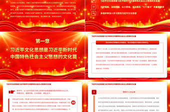 深刻理解把握深入學習貫徹習近平文化思想PPT2023年論貫徹落實全國宣傳思想文化工作會議精神專題黨課課件模板