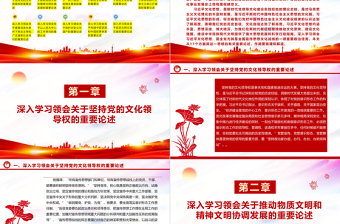 2023我黨歷史自信與文化自信新高度?ppt紅色簡(jiǎn)潔風(fēng)深入學(xué)習(xí)領(lǐng)會(huì)習(xí)近平文化思想黨組織黨員學(xué)習(xí)培訓(xùn)黨課課件