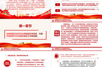 2023推動新時代文藝理論建設(shè)發(fā)展ppt紅色黨政風深入學習習近平新時代文化思想黨組織黨員專題黨課學習課件
