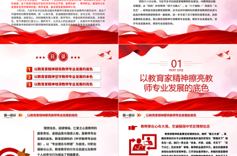 2023大力弘揚(yáng)教育家精神ppt精美簡(jiǎn)潔引領(lǐng)新時(shí)代教師隊(duì)伍專業(yè)成長(zhǎng)教育部門組織黨員學(xué)習(xí)培訓(xùn)黨課課件