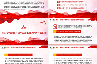 奮力譜寫共建“一帶一路”高質(zhì)量發(fā)展新篇章PPT精美2023年深入學(xué)習(xí)第三屆“一帶一路”國(guó)際合作高峰論壇開幕式上的主旨演講課件