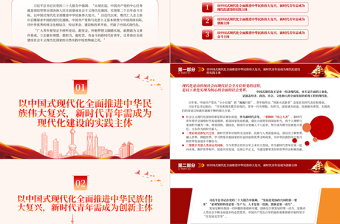 新時(shí)代青年以青春助力中國式現(xiàn)代化PPT大氣黨政風(fēng)學(xué)習(xí)宣傳貫徹黨的二十大精神專題黨課黨建課件
