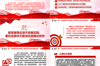 2023學(xué)習(xí)貫徹習(xí)近平新發(fā)展理念ppt精美簡潔風(fēng)不斷深化對新發(fā)展理念的理論研究基層黨員黨組織學(xué)習(xí)培訓(xùn)黨課課件