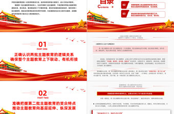 2023第二批主題教育PPT紅色經典科學全面系統的謀劃好組織好第二批主題教育微黨課