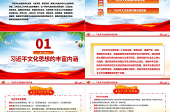 2023習(xí)近平文化思想的內(nèi)涵與貢獻(xiàn)ppt擔(dān)負(fù)新時(shí)代新的使命任務(wù)的強(qiáng)大思想武器基層黨員黨組織黨課培訓(xùn)課件