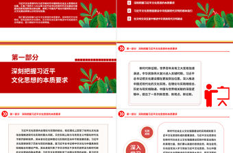 2023習近平文化思想是中華民族現(xiàn)代文明建設(shè)的指路明燈ppt大氣簡潔深刻把握習近平文化思想黨組織黨支部專題黨課學習課件