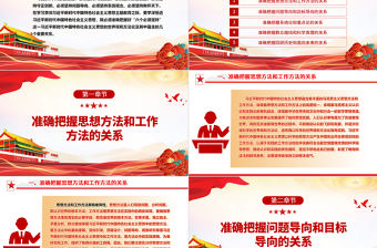 2023準確把握習近平新時代思想的“五個關系”ppt黨政風學習貫徹習近平新時代中國特色社會主義思想主題教育黨員專題教育課件