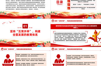 立德樹人落實(shí)機(jī)制PPT精美簡(jiǎn)潔加強(qiáng)黨的全面領(lǐng)導(dǎo)全面貫徹黨的教育方針落實(shí)立德樹人根本任務(wù)微黨課