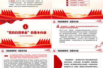 “自我革命”重要命題的理論內(nèi)涵PPT大氣精美風(fēng)黨員干部學(xué)習(xí)教育專題黨課課件模板