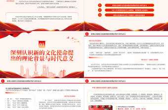 文藝工作者如何擔(dān)負(fù)起新的文化使命PPT簡約黨政風(fēng)深入學(xué)習(xí)全國宣傳思想文化工作會議專題黨課課件模板
   