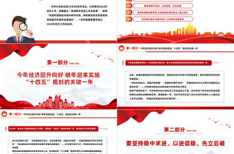 從中央政治局會(huì)議看2024年中國(guó)經(jīng)濟(jì)工作新動(dòng)向PPT大氣精美堅(jiān)持穩(wěn)中求進(jìn)工作總基調(diào)課件下載