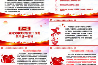 2023推動我國金融高質量發展ppt大氣精美風深入學習習近平在中央經濟工作會議上的重要講話黨組織黨支部黨員專題黨課課件