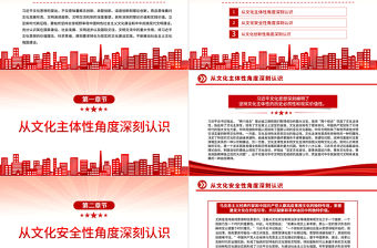 深刻認識習近平文化思想的當代價值PPT黨政風學習文化思想黨課課件模板