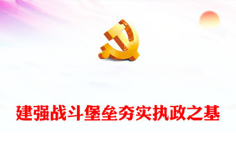 2022建強戰斗堡壘夯實執政之基黨的十九大以來黨的基層組織建設工作總結