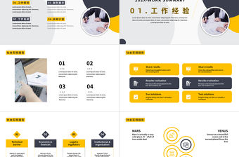 社會工作實踐報告PPT簡約扁平風行業通用模板