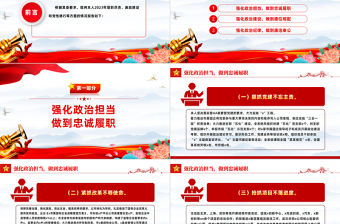 2023年度“一把手”述職述德述廉報告PPT精美實用黨建總結述職報告模板