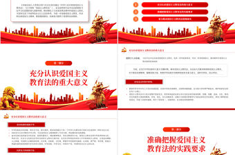 以良法善治深化愛(ài)國(guó)主義教育凝聚強(qiáng)國(guó)復(fù)興的磅礴力量PPT黨政風(fēng)學(xué)習(xí)愛(ài)國(guó)主義教育法黨課課件